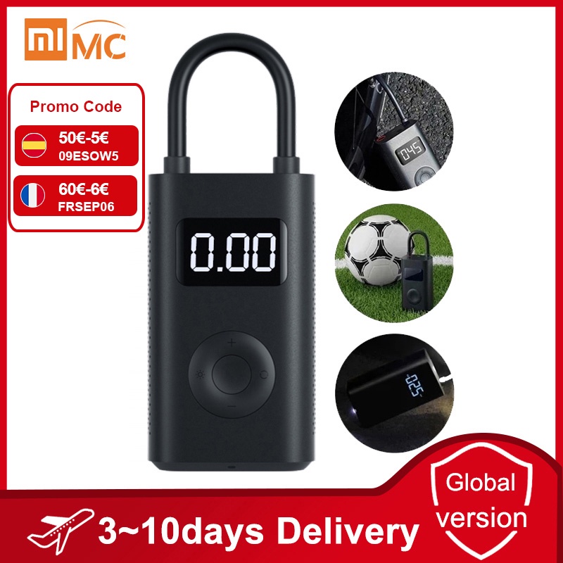 Xiaomi חשמלי Inflator משאבת חכם דיגיטלי צמיג לחץ זיהוי עבור קטנוע אופני אופנוע קטנוע M365 פרו מכונית כדורגל|Smart Remote Control| - AliExpress