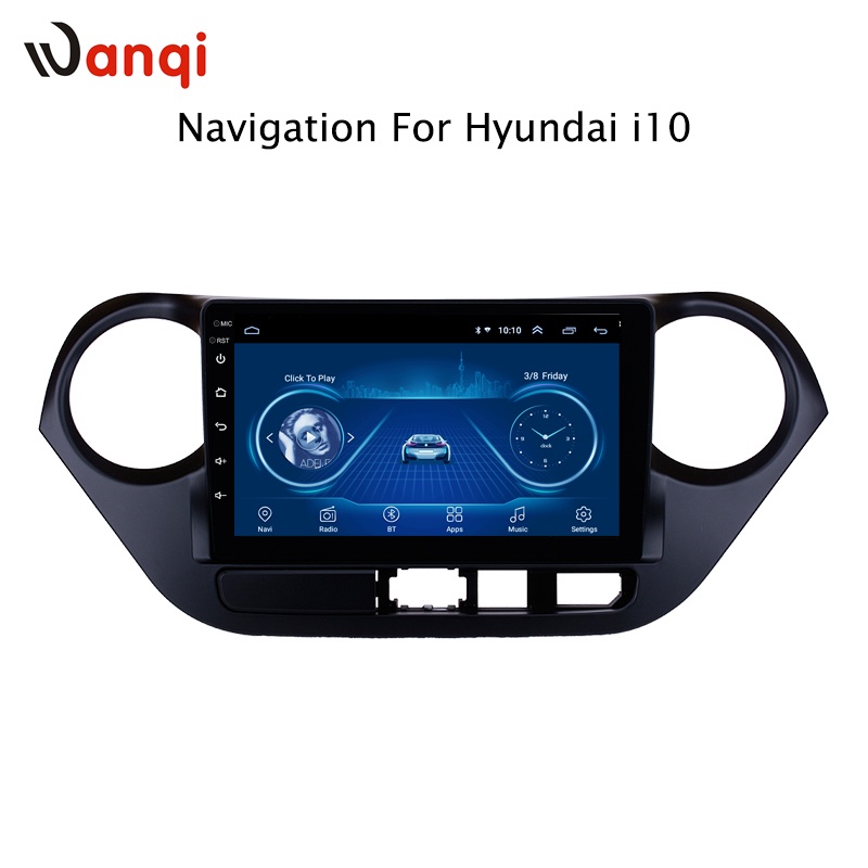 9 inch wanqi 8.1 full touch screen car multimedia system For Hyundai i10 2013 2016 car gps radio navigation|Car Multimedia Player| - AliExpress