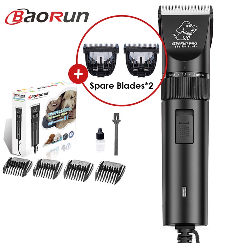 Baorun S1 High Power Dog Hair Cutter Professional Electric Pet Cat Clipper Grooming Trimmer Pets Haircut Shaver Mower For Animal|Dog Hair Trimmers| - AliExpress