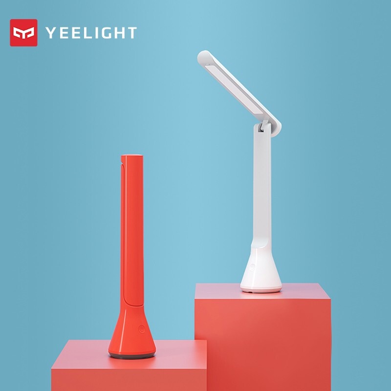 YEELIGHT USB Folding Charging Small Table Lamp Portable Desk Lights 40 Hours Lasting Three Dimmer Adjustable Eye Protection-in Desk Lamps from Lights & Lighting on Aliexpress.com | Alibaba Group