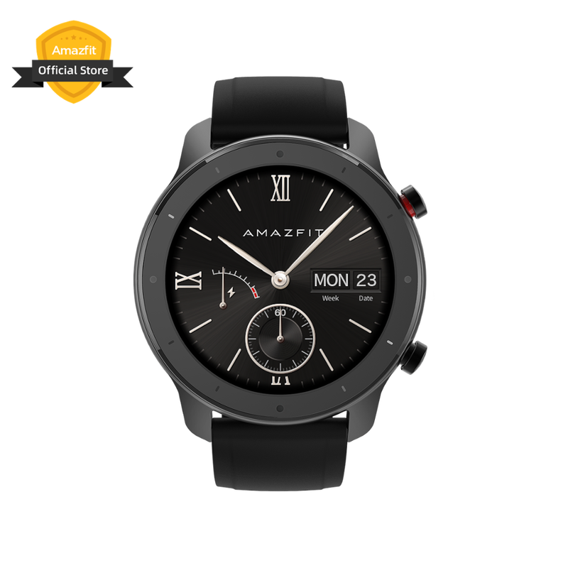 במלאי Amazfit GTR 47mm לייט חכם שעון Swimproof Smartwatch 24 ימים סוללה עבור אנדרואיד ios טלפון|שעונים חכמים| - AliExpress