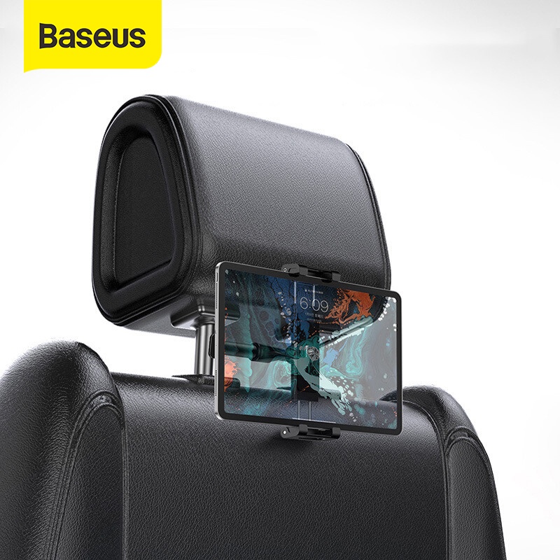 Baseus Car Back Seat Headrest Mount Holder For iPad 4.7 12.9 inch 360 Rotation Universal Tablet PC Auto Car Phone Holder Stand|Universal Car Bracket| - AliExpress