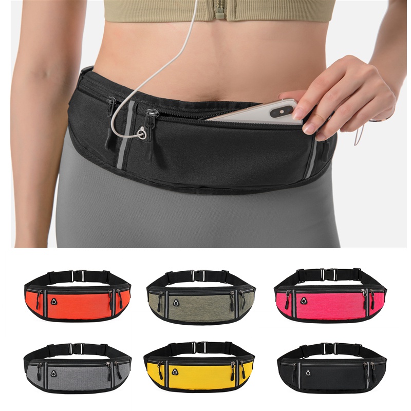 Professional Running Waist Bag Sports Belt Pouch Mobile Phone Case Men Women Hidden Pouch Gym SportsBags Running Belt Waist Pack|Running Bags| - AliExpress