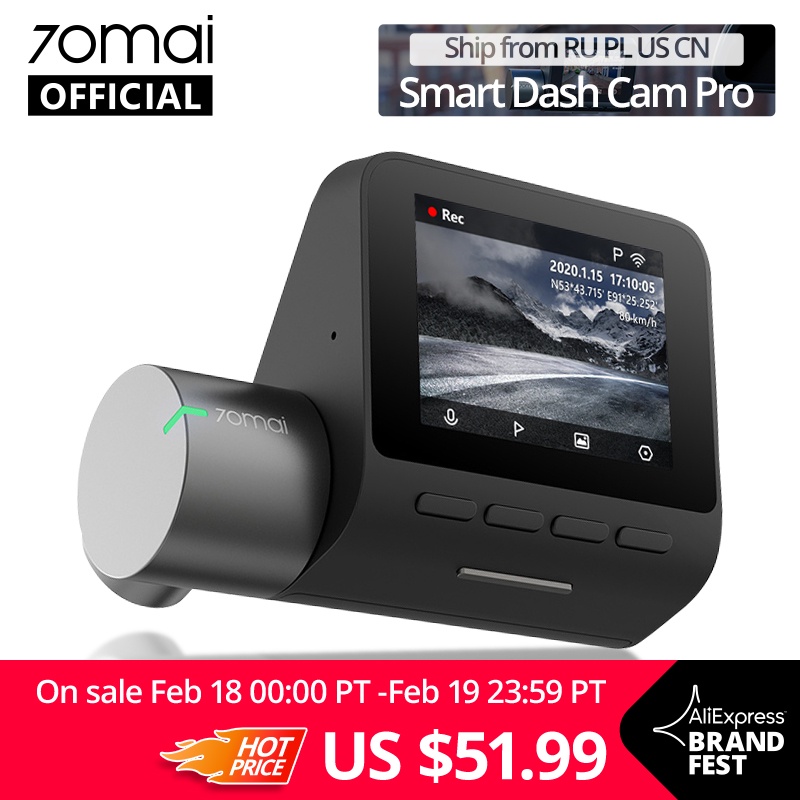 Original 70mai Dash Cam Pro 1944P Speed & Coordinates GPS ADAS 70mai pro Car Dash Camera WiFi DVR Voice Control 24H Park 70 MAI-in DVR/Dash Camera from Automobiles & Motorcycles on AliExpress
