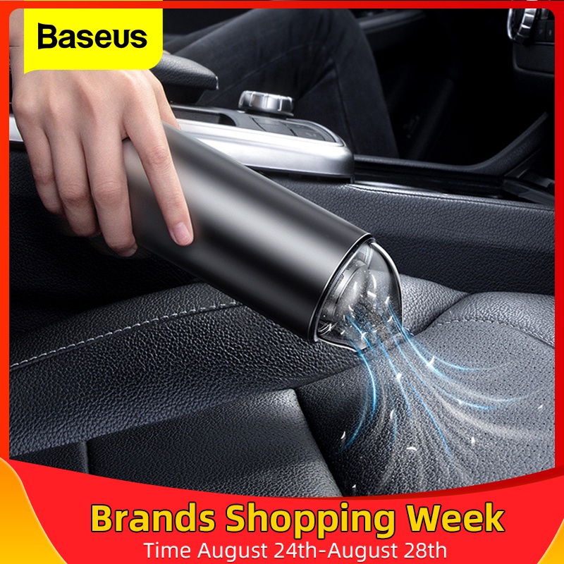 Baseus Handheld Wireless Vacuum Powerful 4000Pa Suction Rechargeable Car Vacuum Cleaner Wet/Dry Auto Portable for Car Home Pet|Vacuum Cleaners| - AliExpress