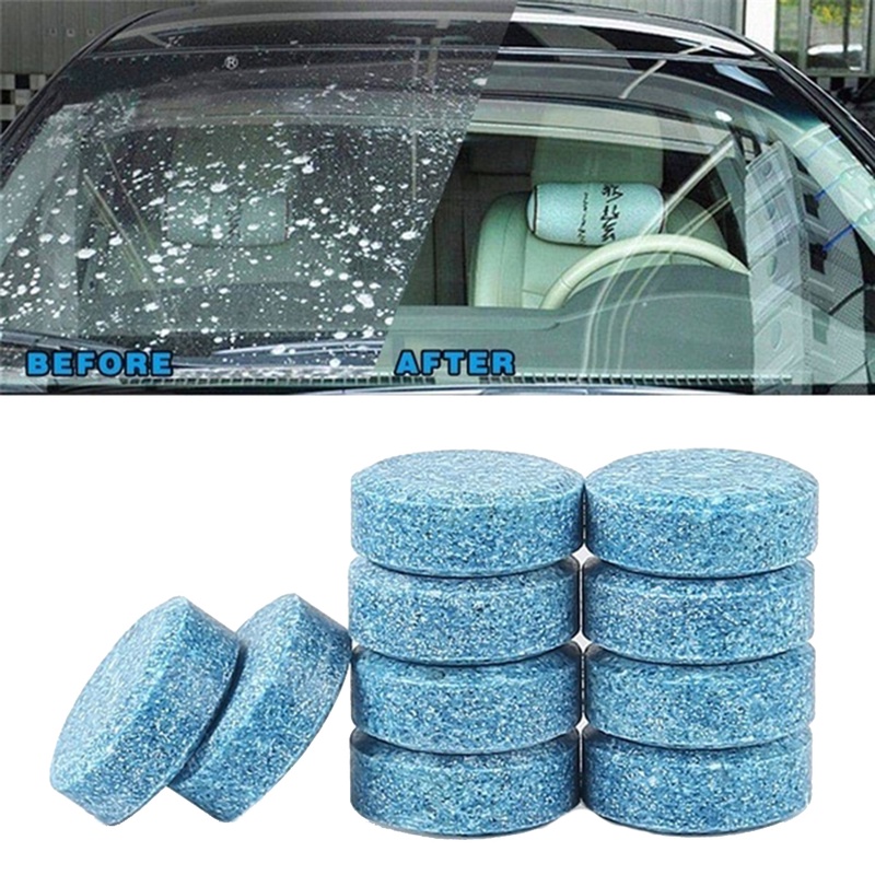 100pcs/set Car Truck Windshield Solid Soap Piece Glass Washing Cleaning Effervescent Tablets|Window Repair| - AliExpress