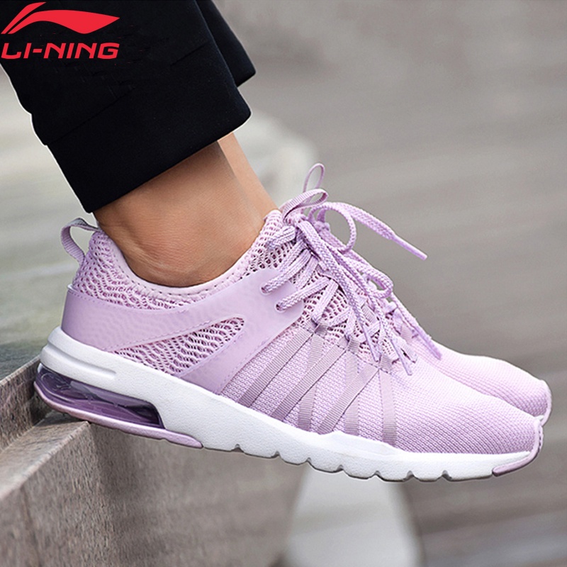 Li Ning Women BUBBLE UP Lifestyle Shoes Air Cushion Wearable LiNing Comfort Sport Shoes Breathable Sneakers AGCN136 YXB174|Walking Shoes| | - AliExpress