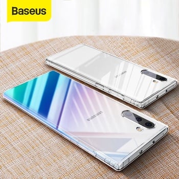 Baseus Shockproof Case For Samsung Galaxy Note 10 Case Note 10 Pro Case Soft Silicone Transparent Back Cover for Galaxy Note 10