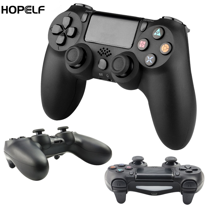 HOPELF For PS4 Controller Bluetooth Vibration Gamepad For Playstation 4 Detroit Joystick Wireless remote Game controller|Gamepads| - AliExpress