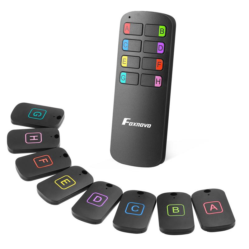 Anti lost Wireless Key Finder Locator Remote Control Tracker Alarm Keychain Locator Wallet Tracker Transmitter 8 Receivers|Smart Activity Trackers| - AliExpress