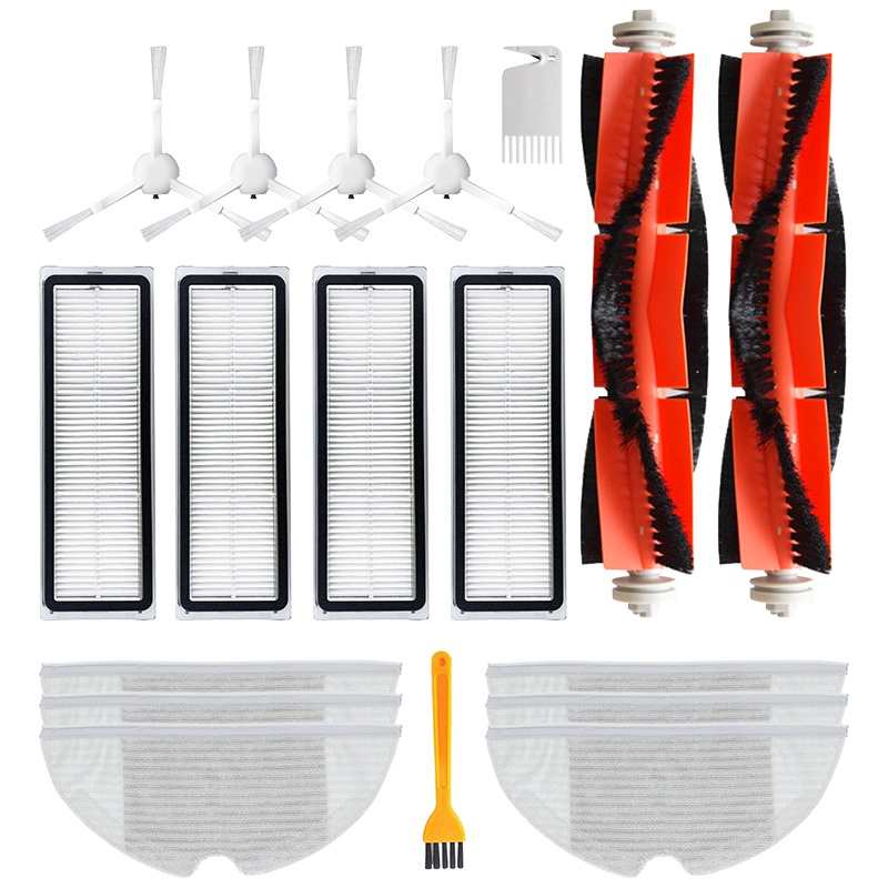 Hepa Filter for Xiaomi Mijia 1C/2C STYTJ01ZHM / Dreame F9 / Mi Robot Vacuum Mop Cleaner Roller Brush Accessories Spare Parts Kit|Vacuum Cleaner Parts| - AliExpress