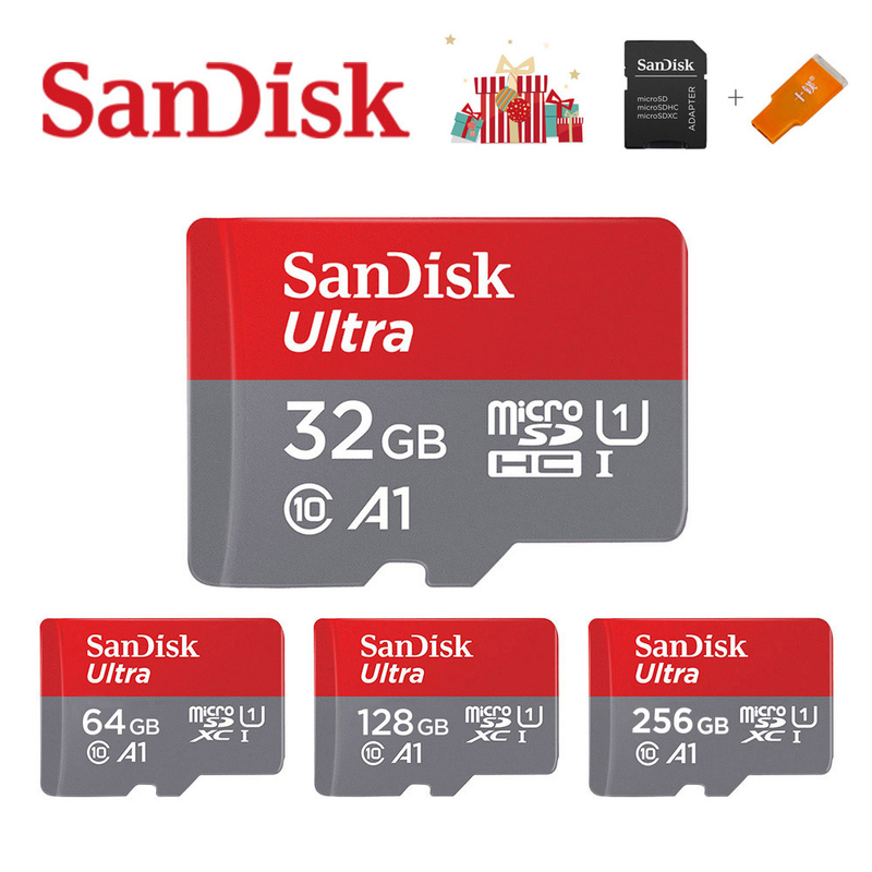 SanDisk A1 Memory Card 256GB 200GB 128GB 64GB 98MB/S 32GB 16GB Micro sd card Class10 UHS 1 flash card Memory Microsd TF/SD Card|Memory Cards| - AliExpress