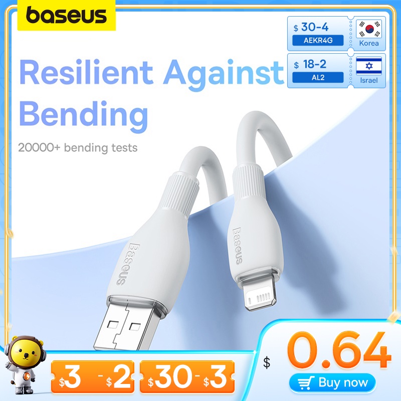 Baseus Silica Gel Iphone | Baseus Silica Gel Cable | Iphone 13 Pro Baseus - Baseus Usb - Aliexpress