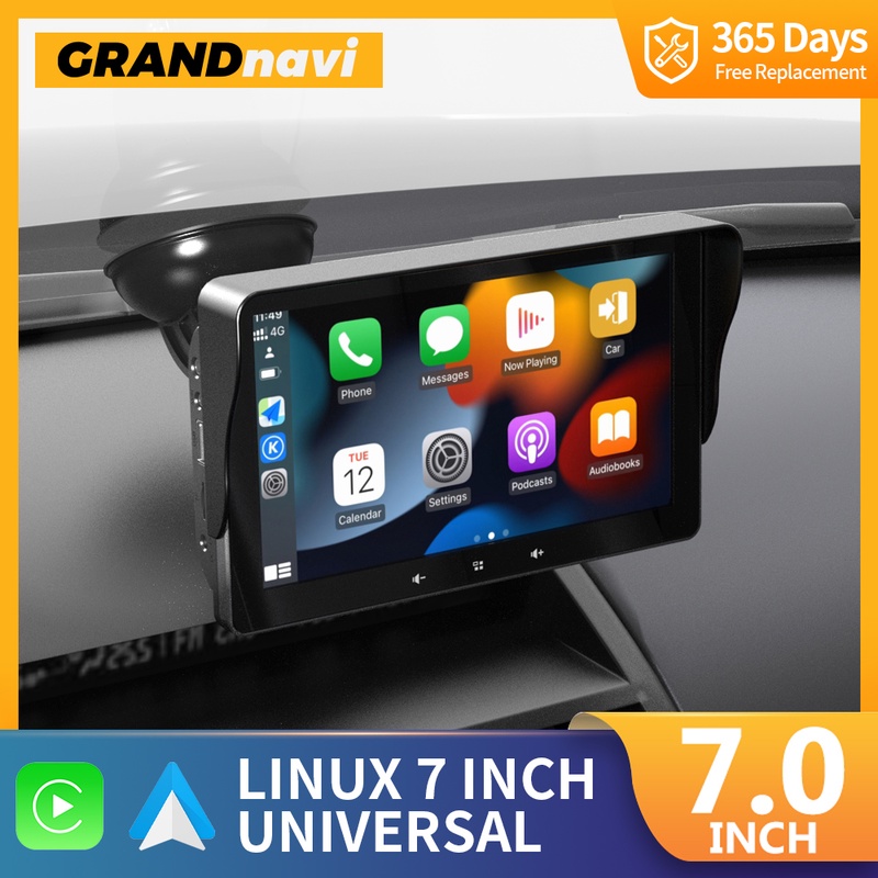 Universal 7inch Car Radio Multimedia Video Player Wireless Carplay And Wireless Android Auto Touch Screen For Nissan Toyota Car - Car Multimedia Player - AliExpress