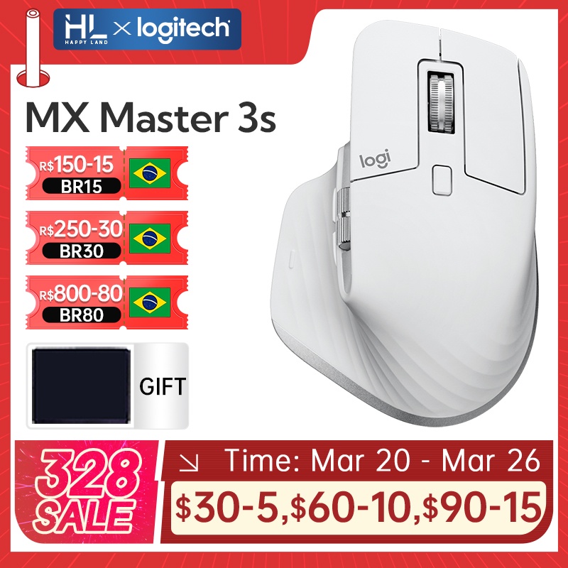 Original New Logitech Mx Master 3/mx Master 3s Mouse Wireless Bluetooth Mouse Office Mouse With Wireless 2.4g For Pc Laptop - Mouse - AliExpress