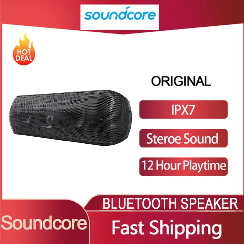 Anker Soundcore Motion+ Bluetooth Speaker With Hi-res 30w Audio, Extended Bass And Treble, Wireless Hifi Portable Speaker - Speakers - AliExpress