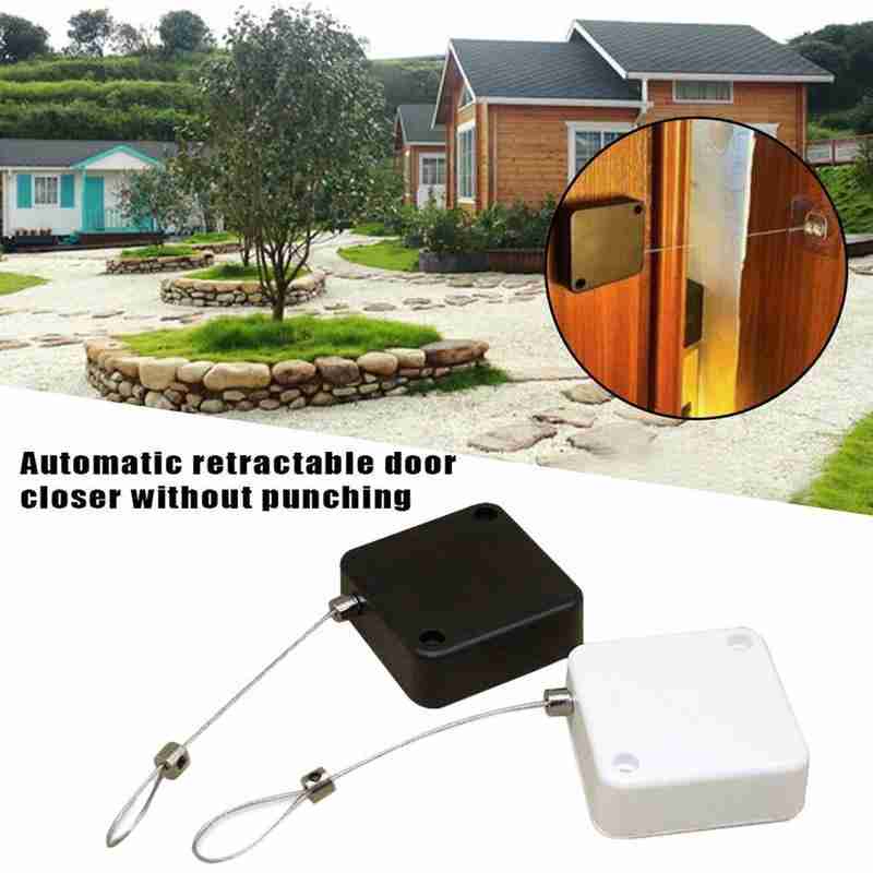 Punch-free Automatic Sensor Door Closer Automatically Close - Door Closers - AliExpress