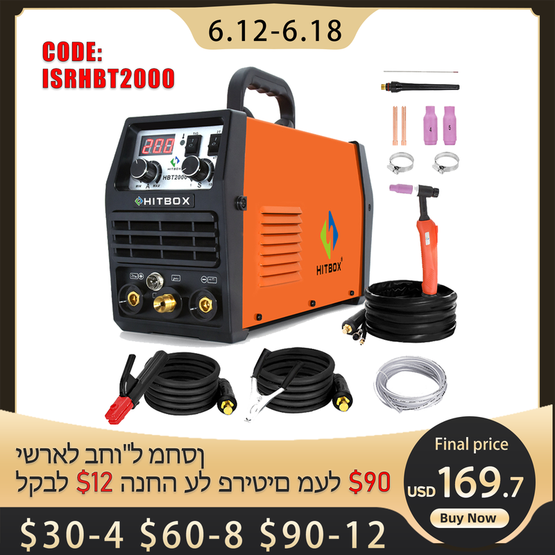 Hitbox Inverter Welding Machine | Welder Machine Hitbox Inverter - Tig Welding 2 1 - Aliexpress