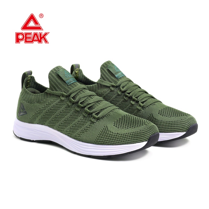 Peak Men Sneakers Running Shoes Breathable Mesh Upper Non-slip Outsole Lightweight Jogging Yoga Training Footwear Couple Shoes - Running Shoes - AliExpress