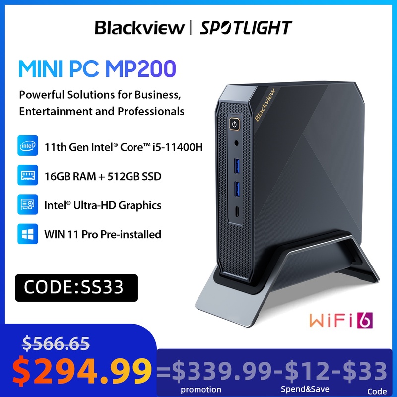 Blackview Mini Pc Mp200 Intel 11th Desktop Computer Coming Soon - Barebone & Mini Pc - AliExpress