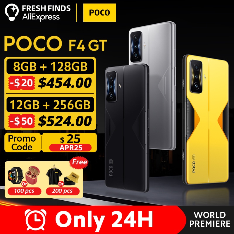 [עולם בכורה] POCO F4 GT 5G Smartphone Snapdragon 8 Gen 1 אוקטה Core 120Hz AMOLED DotDisplay pop up מפעיל 120W Hyper תשלום| | - AliExpress
