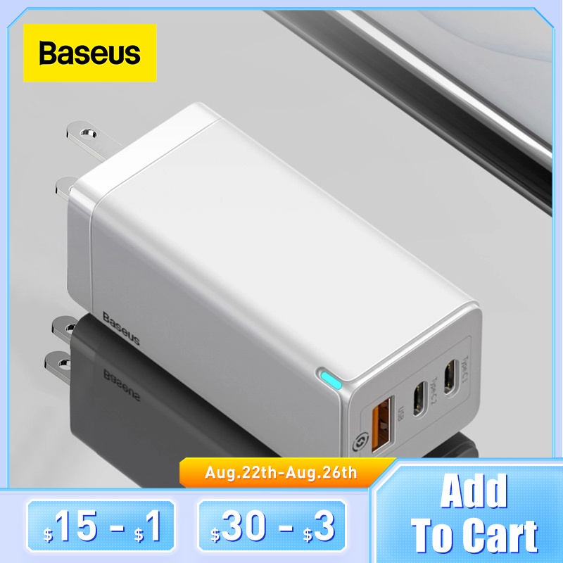 Baseus 65W GaN Charger USB Fast Charger QC 4.0 PD3.0 For iPhone 12 11 Samsung Huawei Xiaomi Phone Charger type c Quick Charger|Mobile Phone Chargers| - AliExpress
