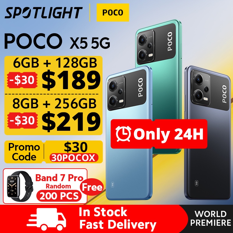 [World Premiere] POCO X5 5G Smartphone 128GB/256GB 6.67