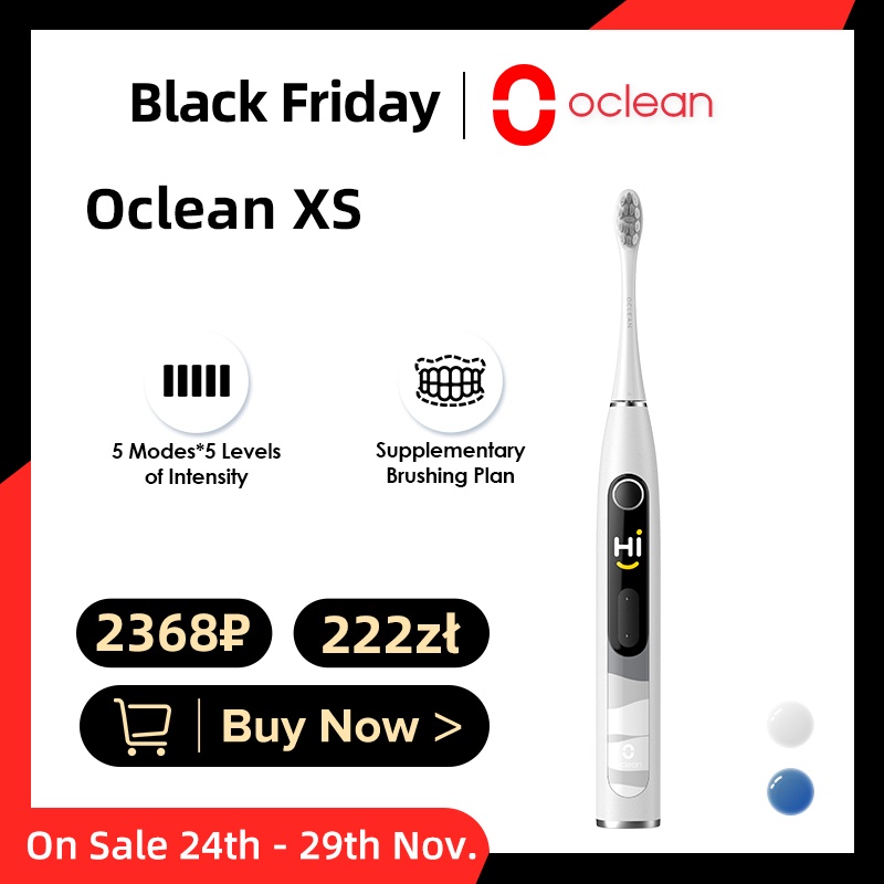 Oclean Xs Smart Sonic Electric Toothbrush Ultrasound Teeth Whitening Dental Automatic Tooth Brush Ultrasonic Whitener Teethbrush - Electric Toothbrush - AliExpress