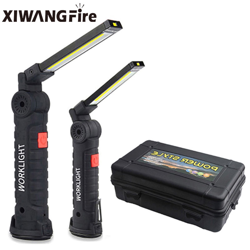 Multifunction Work Light Flashlight Torch | Cob Flashlight Usb Charging Work Light - Flashlights & Torches - Aliexpress