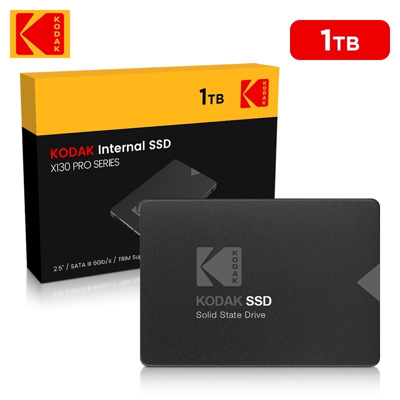 Kodak Internal Ssd Sata3 X130 Pro 2.5” Sata Iii Ssd Solid State Drive 128gb 256gb 512gb 1tb For Laptop / Pc - Portable Solid State Drives - AliExpress