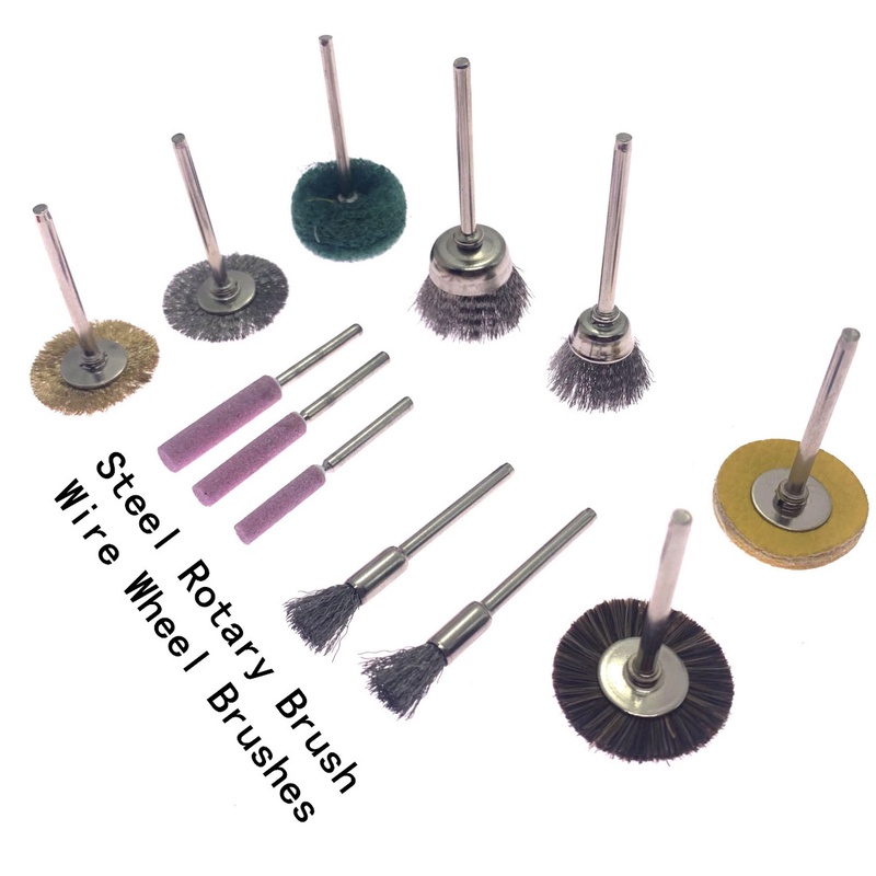 Steel Wire Brushes Polishing 30mm Wheel Brush Tools Scrap Welding Metal Surface Pretreatment Grinding For Heating Coil Wire - Brush - AliExpress