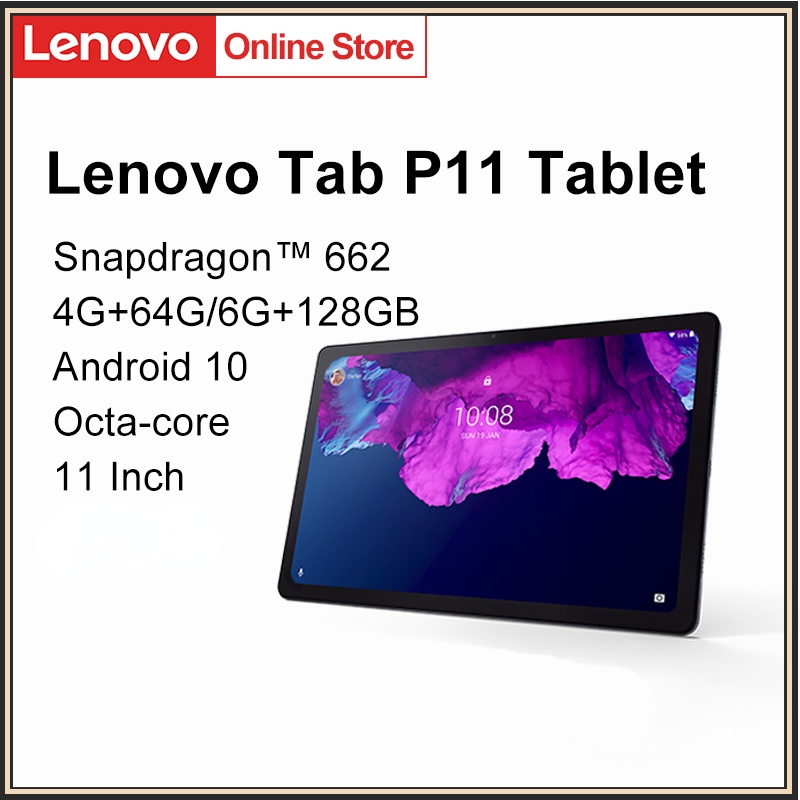 Global Firmware Lenovo Tab K11 P11 Tabelt 11inch 2K Screen Snapdragon Octa Core 4GB or 6GB RAM 64GB or 128GB ROM WIFI Android 10| | - AliExpress