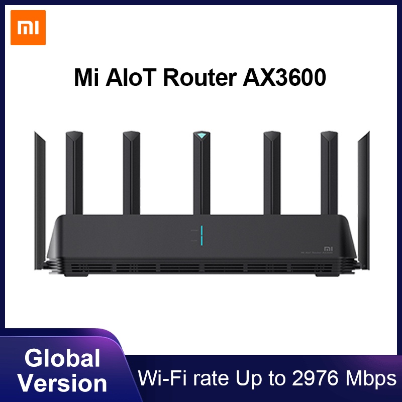 Global Version Xiaomi Mi AIoT Router AX3600 Six Core Chip Dual Frequency WiFi 3 Gigabit Wireless Rate WPA3 Network Encryption|Wireless Routers| - AliExpress