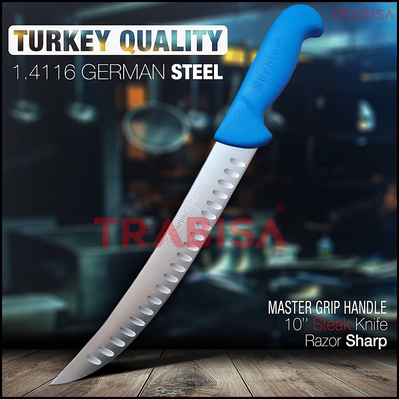 61133 K Professional High Quality Stainless Forged Kitchen Chef Tool Accessories Meat Steak Butcher Surbisa Made's Turkey|Kitchen Knives| - AliExpress