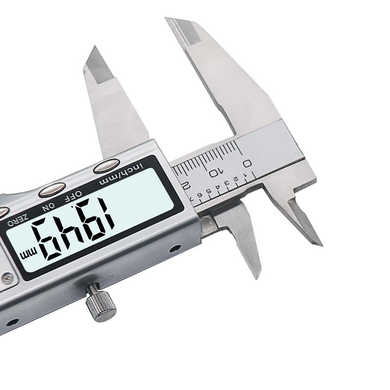 QST EXPRESS Metal 6-Inch 150mm Stainless Steel Electronic Digital Vernier Caliper Micrometer Measuring