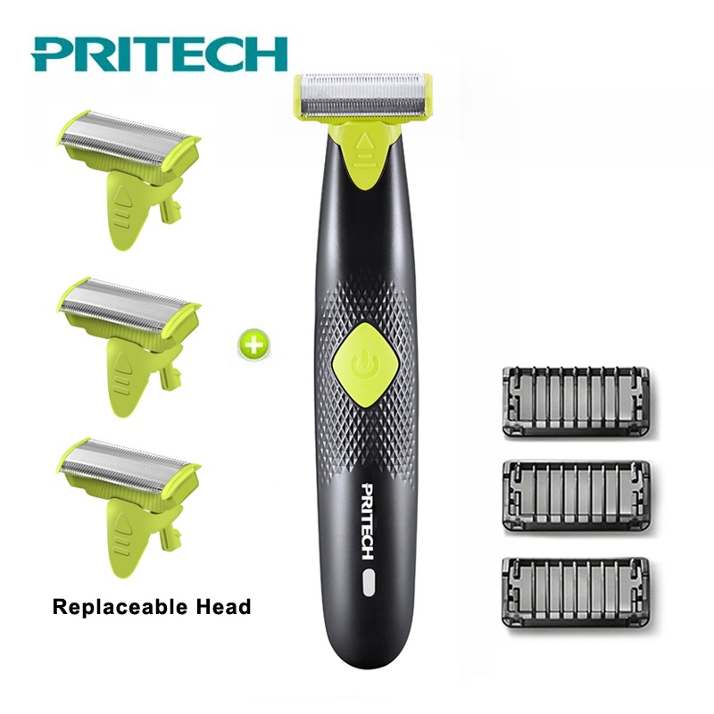 PRITECH Electric Hair Trimmer For Men Hair Cutter Professional Cutting Machine Body Hair Clipper Electric Razor Shaver
