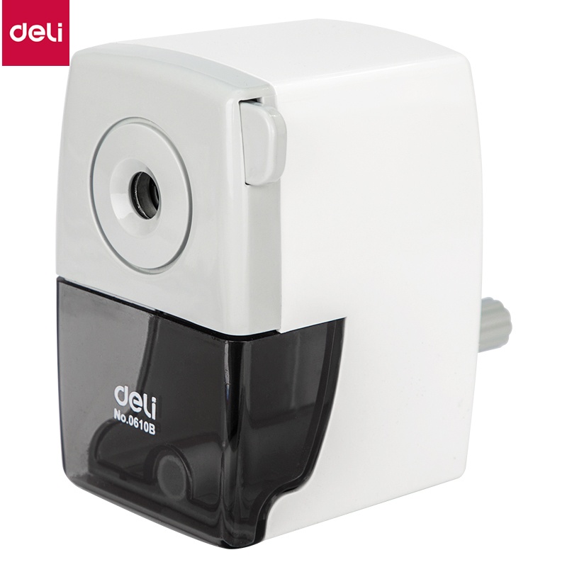 DELI 0610B Rotary pencil sharpener pencil cutter Office School sharpener knife smooth sharpening school accessories stationery|Pencil Sharpeners| - AliExpress