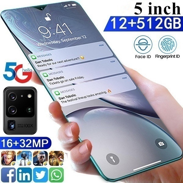 Smartphones with Rear HD Camera 6.0 inch Full Display Face Access Dual SIM Card + TF Card Mobile Phones Android 10.0 Smart Phones | Wish
