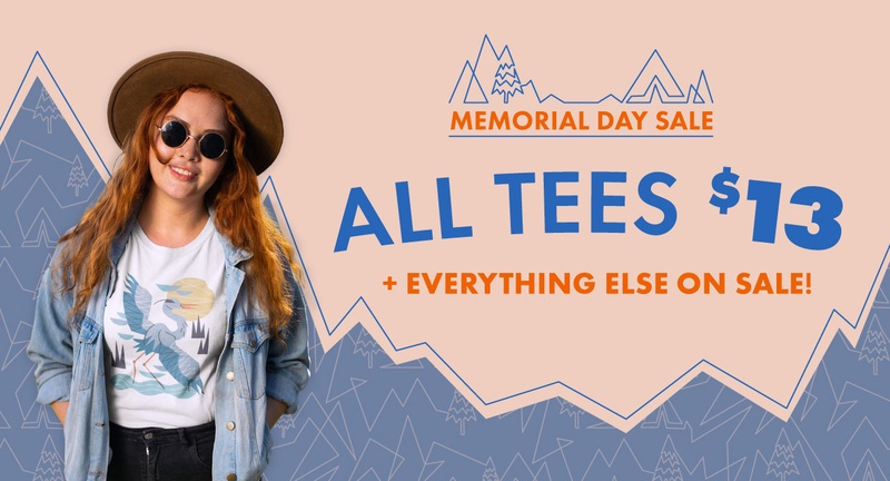 Memorial Day Sale - All tees $13 at Threadless