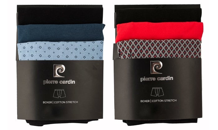 שישיית בוקסרים לגבר Pierre Cardin | גרו (גרופון)