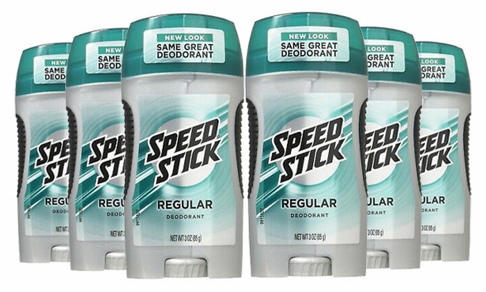 מארז 6 יחידות דאודורנט לגבר Speed Stick | גרו (גרופון)