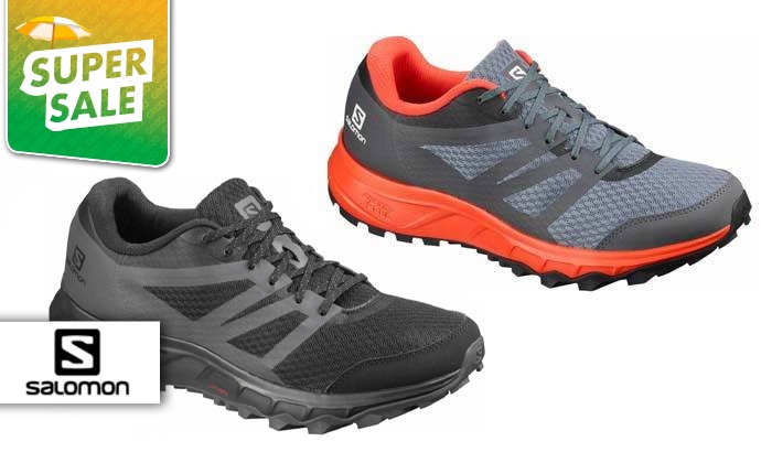 נעלי ריצת שטח לגברים Salomon, דגם Trailster | גרו (גרופון)