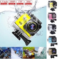 Wish | SJ4000 1080P Helmet Sports DVR DV DV Action Waterproof 30M Camera