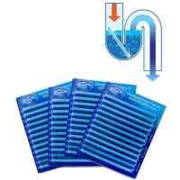 Wish | 12pcs Sani Sticks Pipeline Sewer Cleaning Rod Drain Cleaner and Kitchen Toilet