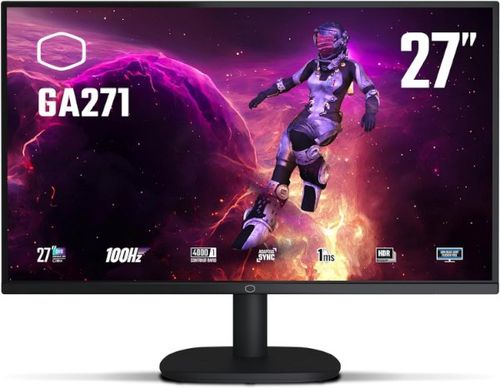 OMC מסך גימינג Cooler Master GA271 27inch WQHD 100hz 1ms VA HDR A-SYN