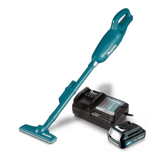 שואב אבק 12V מקיטה כולל סוללה ומטען דגם CL-106 - Makita - שואבי אבק נטענים