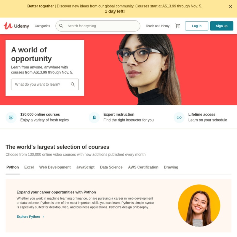 60+ $0 Udemy Courses: Healing Chakra, Python, Photoshop, IIBA-ECBA, PMI-PMP, Web Development, Tableau, Excel, Body Language - OzBargain