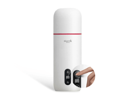 תרמוס שהוא גם קומקום חשמלי נייד מבית Xiaomi Youpin - ג'ירפה