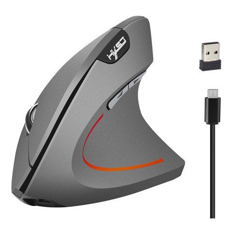 [ 52% OFF ] 2018 Hxsj T22 Rechargeable 2.4ghz Wireless Mouse In Gray | Rosegal.com