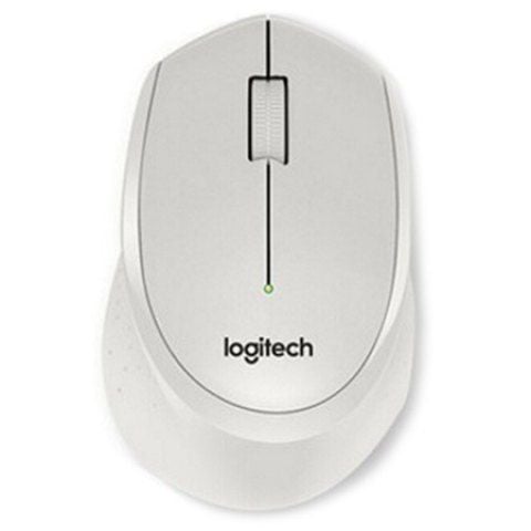 White  Logitech M330 Silent Wireless Gaming Mouse | RoseGal.com Mobile